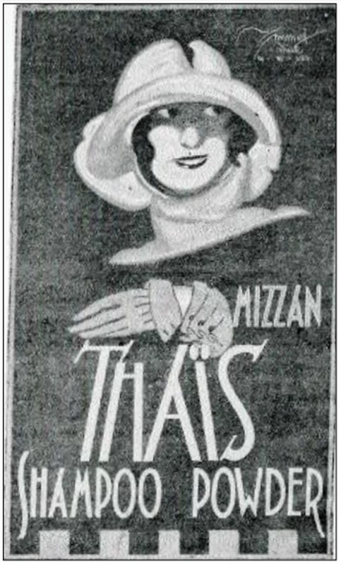 Mizzan Thais Shampoo Powder, manifesto, 1923